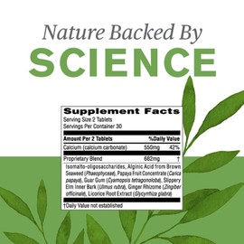 Nature's Sunshine Stomach Comfort, 60 Chewable Tablets | Helps Neutralize Acid and Soothe the Stomach by Supporting Digestion