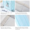 CICIMELON Pencil Case Large Capacity Pencil Pouch 3 Compartments Pencil