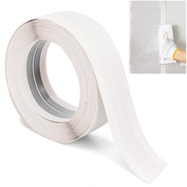 Peohud Drywall Corner Tape, 100 Feet by 2 Inch Reinforced Drywall Corner Bead, Inside Outside Corner Tape with Metal for Wall Crack Repair, No Adhesive Side