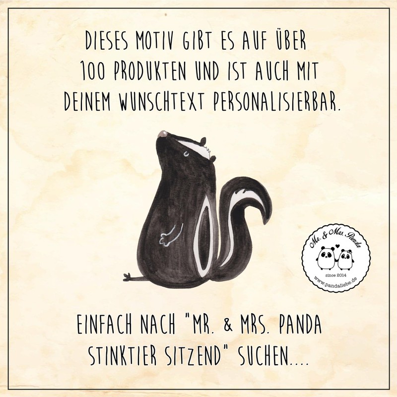 Mr. & Mrs. Panda Children's Cup Skunk Sitting - Gift,