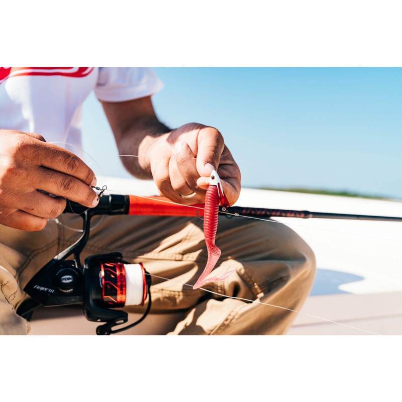 Gulp! Saltwater Grub Firetiger 6in | 15cm