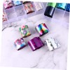 SAFIGLE 30rolls Nail Decals Women Nail Art Sticker Holographic Easy
