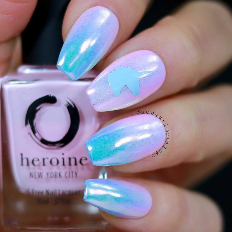 Whats Up Nails - Unicorn Head Vinyl Stencils for Nail