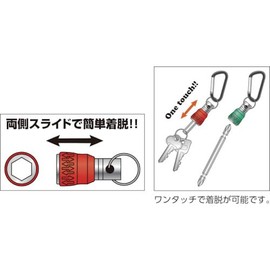 TRUSCO TBH-GN Bit Holder, Green