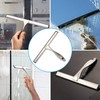 HIWARE All-Purpose Shower Squeegee for Shower Doors, Bathroom, Window and