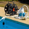 Threehoney Portable Swimming Pool Vacuum Hose Reel Heavy Duty Plastic