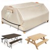 Patio Picnic Table Cover Waterproof, 70 / 72 Inch Patio