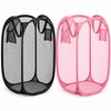 Foldable Laundry Basket for Dirty Clothes – Space-Saving Mesh Hamper