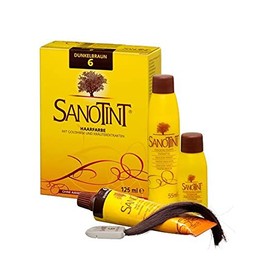 2x SANOTINTÂ® Haarfarbe Nr. 06 (Dunkelbraun) von Naturlounge