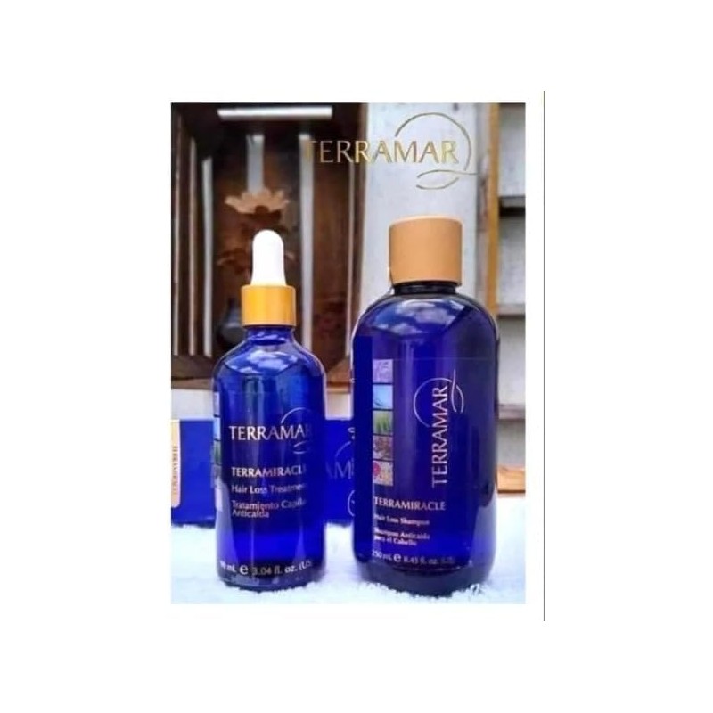 Terramar Terramiracle Set Anticaída Tratamiento Capilar 90 ML Shampoo 250
