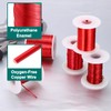 sourcing map 34 AWG Magnet Wire, 34 Gauge / 0.16mm