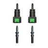 Japtend Fuel Line Quick Connect Set, 2 Sets Fuel Line