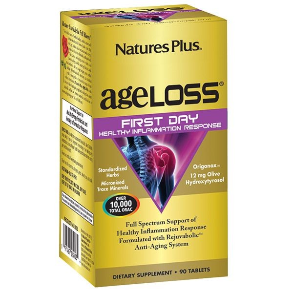 Nature's Plus AgeLoss First Day Healthy Inflammation Response 90 tabs