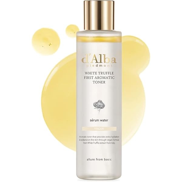 d’Alba Italian White Truffle First Aromatic Toner, Vegan Skincare, Gentle
