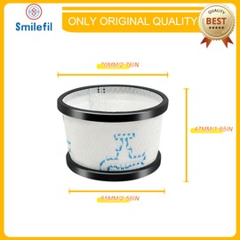 S SMILEFIL 4 Pack Replacement Filter Compatible with INSE S600 S6P S6 Cordless Vacuum Cleaner