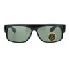 SA106 Mens Tempered Glass Lens 90s Mad Dog Flat Top