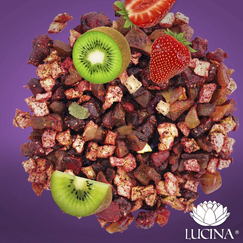 Lucina Tisanas EXPRESIÓN TISANA FRUTAL}, Fresa Kiwi, 100 gramos