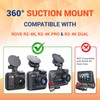 ROVE Suction Cup Mount for R2-4K, R2-4K PRO and R2-4K