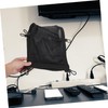 KONTONTY Desk Cable Management Cord Organizer Mesh Storage Holder Wire