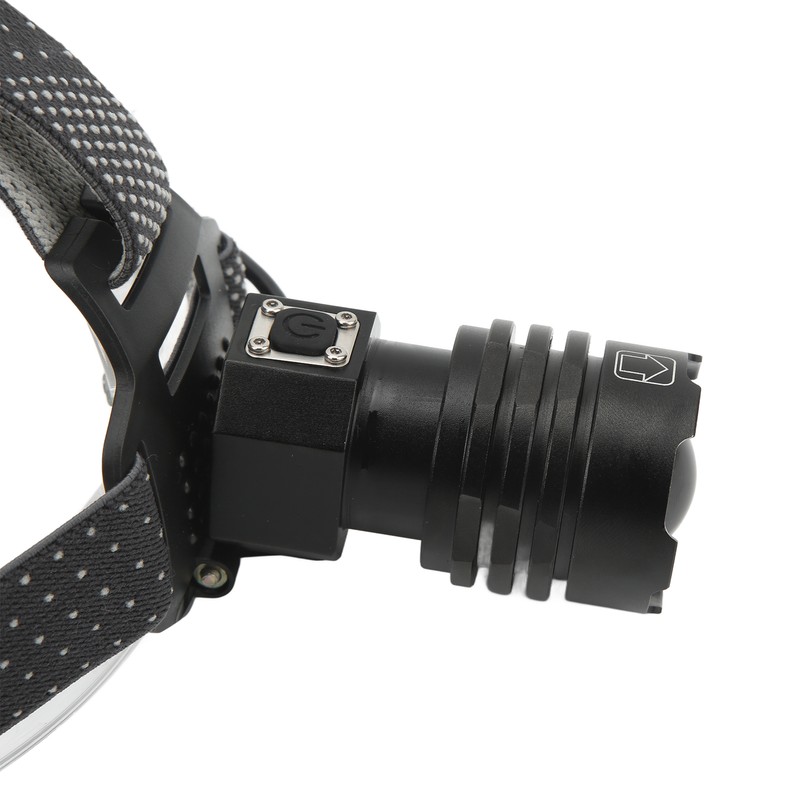 Headlamps for XHP160 LED Bulb Type C Charging Telescopic Zoom