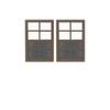Shed Windows & More 2-Pack Shed Window - 14" X