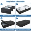 Supowin Underbed Storage Containers Bin with Lids (Set of 2)