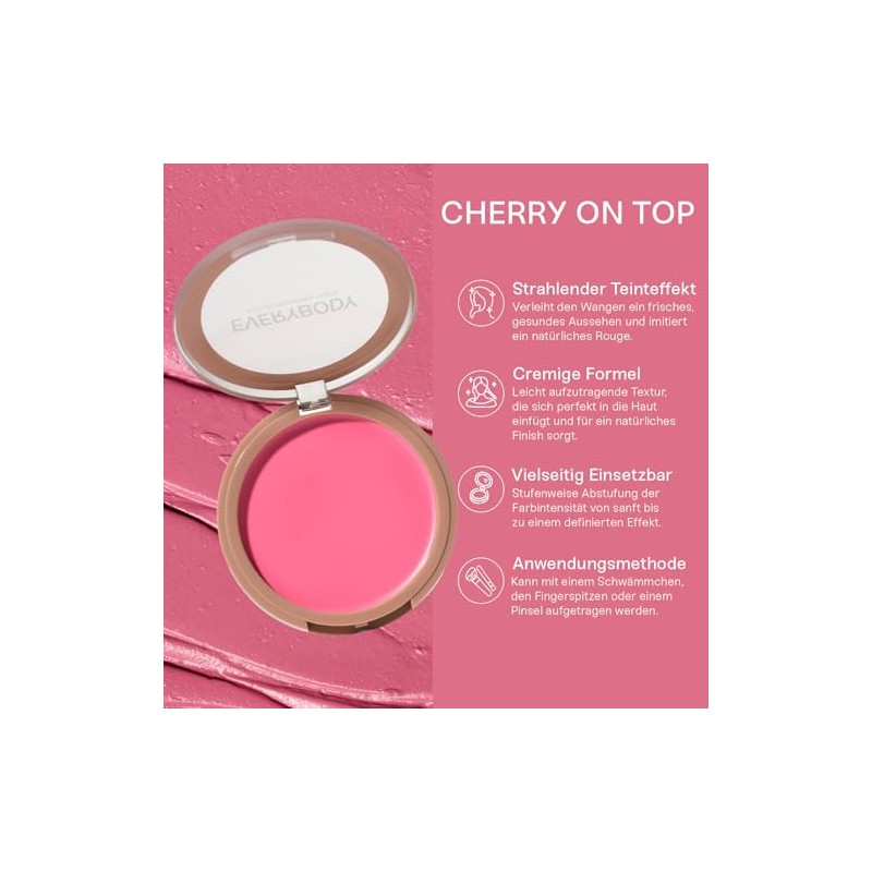 EVERYBODY LONDON Creamy Rouge 6.5 g Cream Blush for a