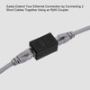 sourcing map 20 Pack RJ45 Ethernet Coupler, Female to Female