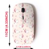 2.4G Wireless Mouse with Cute Pattern Design for All Laptops