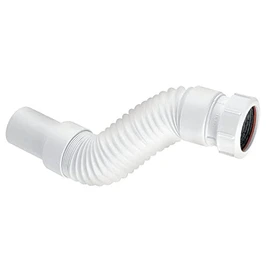 McAlpine FLEXCON6 Flexible Fitting Universal Connector, White
