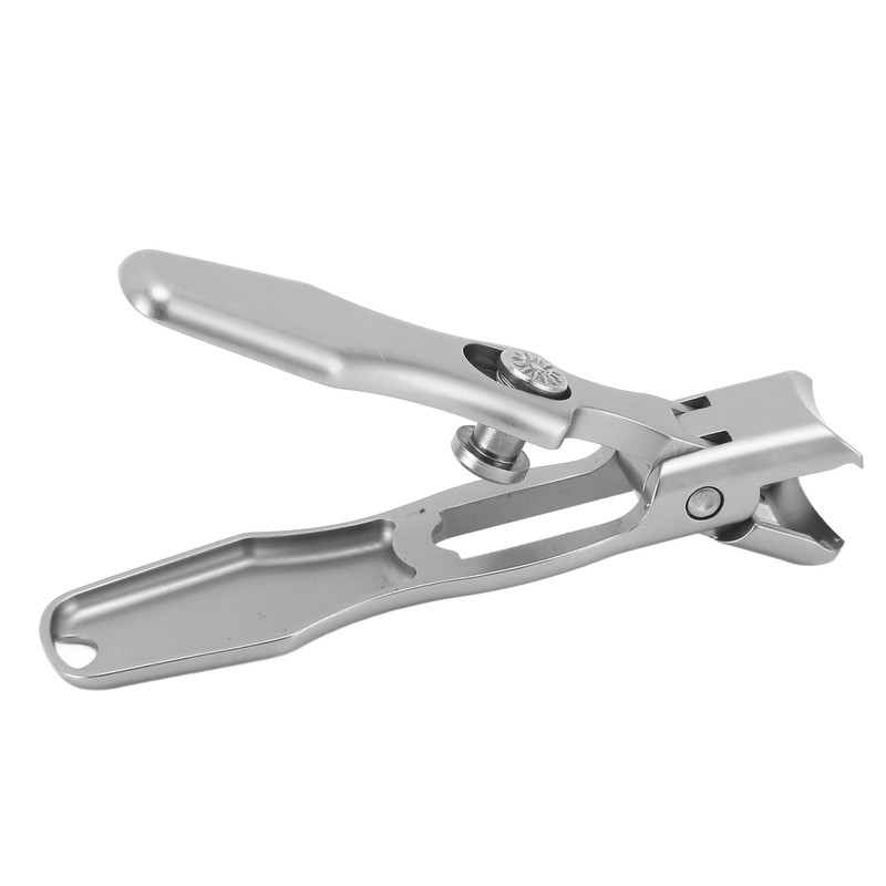 Stainless Steel Nail Clipper Wide Jar Openning Fingernail Toenail Clipper
