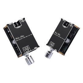 2Pack 1001B Bluetooth Amplifier Board, 100W Mono AMP TWS Mini Audio Power Amplifier Module with Box Matching for Home Speaker System, Bluetooth/AUX/USB Input, APP Control DC 7-24V