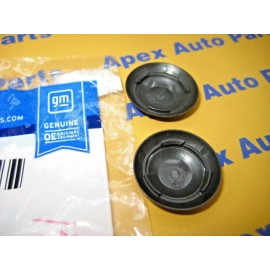 General Motors Chevy Silverado GMC Sierra Door Panel Screw Cap Covers Genuine OEM Black 2