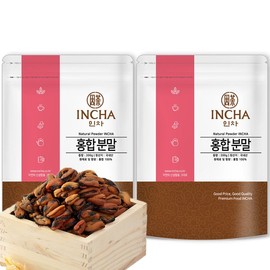 Incha (실속 리필용) 국내산 홍합 가루 분말 200g 2팩 (Economical Refill) Domestic Mussel Powder 200g 2 Packs