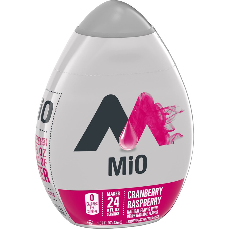 Mio Liquid Water Enhancer Cranberry Raspberry 1.62 Ounce (2 Bottles
