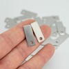 Metal Engraving Blanks Stamping Blanks 304 Stainless Steel Rectangle Blank