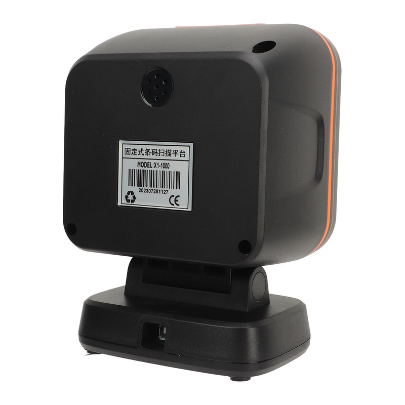 Desktop Barcode Scanner High Scanning Speed Large Window 1D 2D