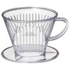 Kalita #05023 Coffee Dripper, Plastic, For 2-4 People, 102FT