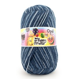 Opal - Opal Funny Fruits 11416 (425 m) 4-Ply Durable Sock Yarn - 1 x 100 g