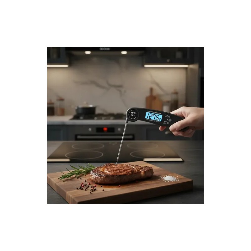 Termómetro De Cocina Digital Para Alimentos Contra Agua