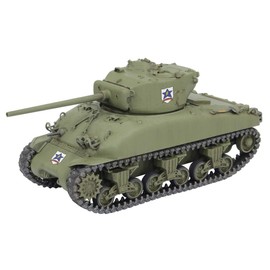 PLATZ GP72-28 GIRLS und PANZER M4A1 Sherman, 3.0 inch (76 mm) Gun Mounted, Sanders University Attached High School, Alisa Works Hard at 1/72 Scale, 1/72 Scale Plastic Model