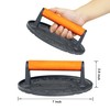 vivicreate 7 inch Burger Smasher,Patty Smasher,Hamburger Smasher Press,Griddle Press, Bacon