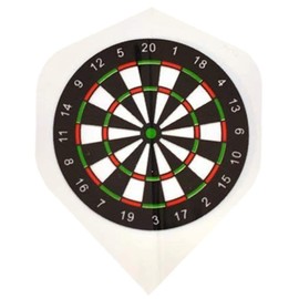 THOR-DARTS 1 Set = 3 Pieces 100 mic Dartboard Flights No. 18