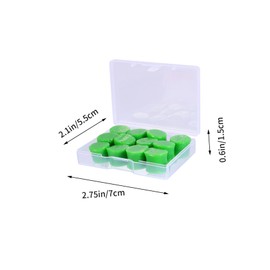 Ipetboom Pairs Sleeping Swimming Comfortable Noise Reduction Sound Insulation Reusable for Travel