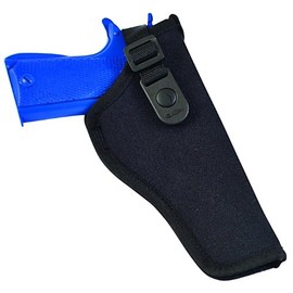 Allen Cortez Nylon Belt Holster with Sight Guard, Right-Hand, Black