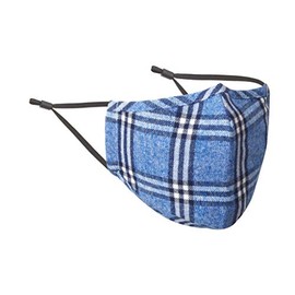 100% Cotton Washable Highvale Lake Flannel Face Mask - Adult
