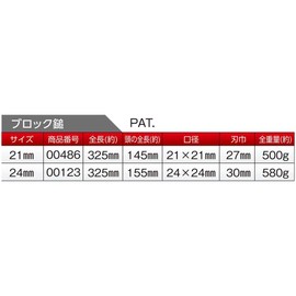 Soil Cow Block Hammer 24 mm