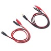 5 Sets Alligator Clip to DC Adapter Cable Stable Dual