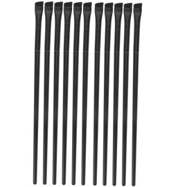 Healvian 12Pcs Eyeliner Brush Angled Precision Makeup Brushes for Eye Makeup Concealer Lightweight Portable Tools for Home Travel Use