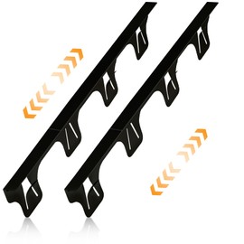 SZJHXIN Stove Gap Filler, Stove Gap Covers Stainless Steel, Adjustable 13.8-27.5 In(2 Pack), Heat Resistant, Gas Stove Side Gap Protector, Silver